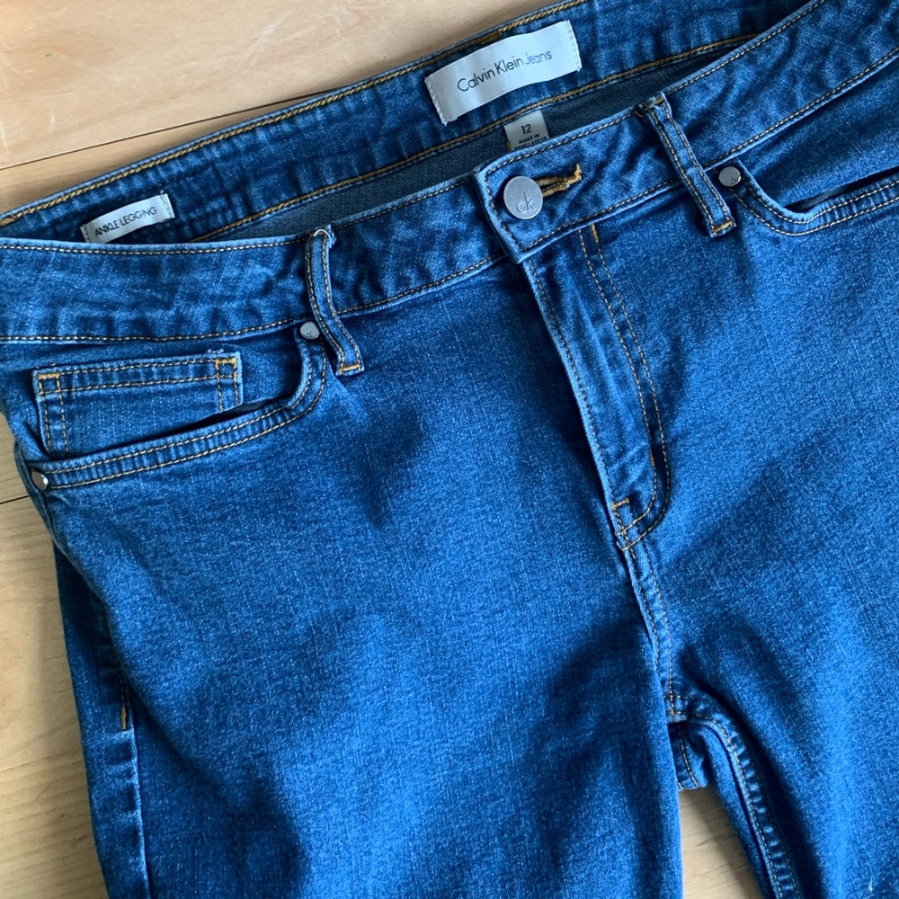 Calvin Klein Jeans, Ankle Legging, size 12